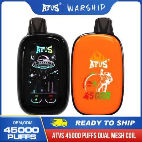 DE027 45000 Puffs Disposable Vape with rechargeable and adjustable airflow ATVS Vape