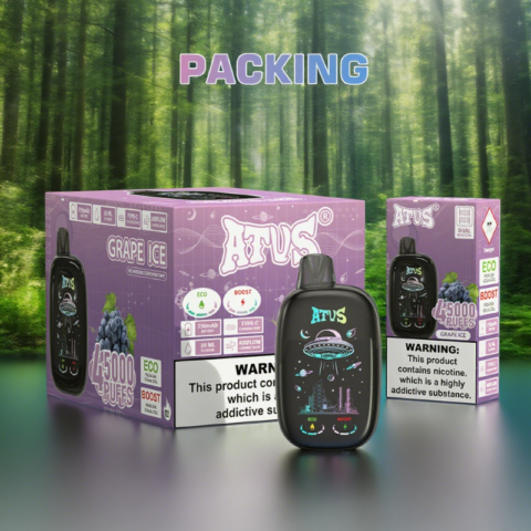 DE027 45000 Puffs Disposable Vape with rechargeable and adjustable airflow ATVS Vape